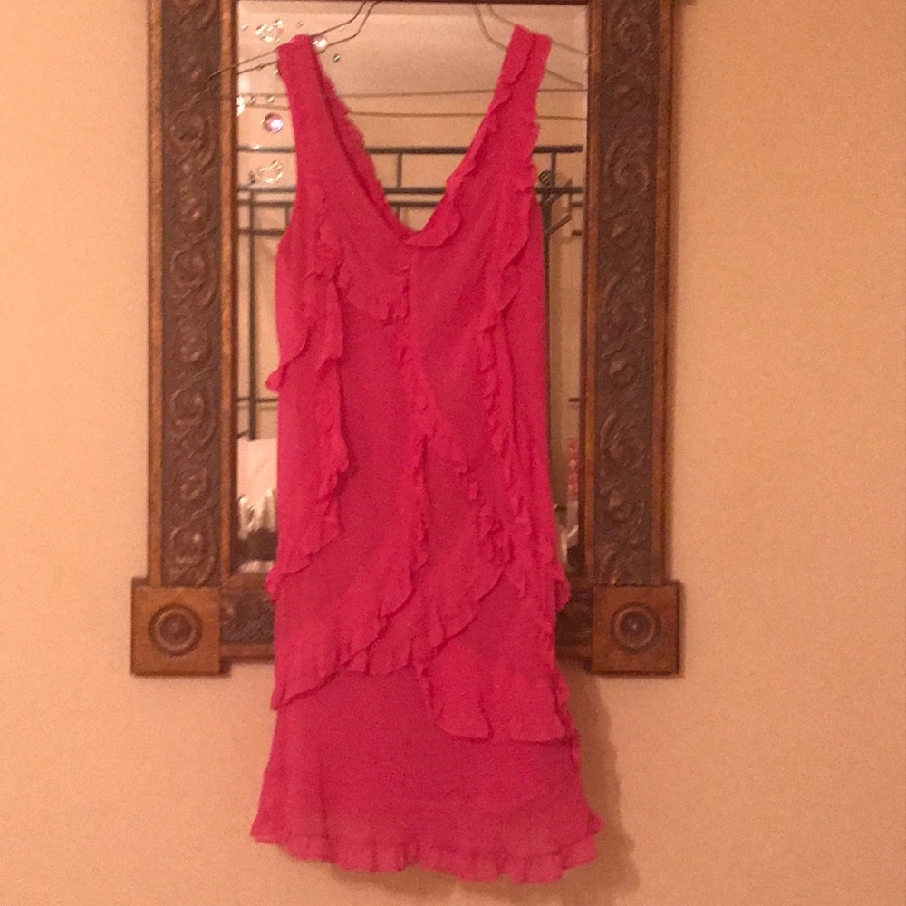 BCBG MaxAzria Ruffle Dress - Size 0